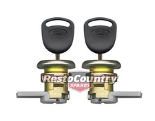 Ford Door Lock + Keys Pair Ute or Van XG XH Longreach Falcon NEW Resto Country