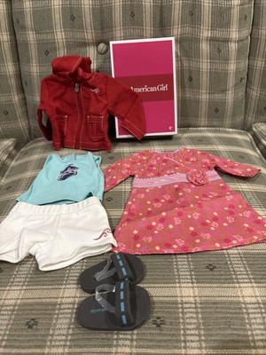 American Girl Of The Year 2009 Chrissa s Meet Dress And Warm Up Outfit