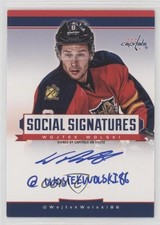 2013-14 Panini Playbook Social Signatures Wojtek Wolski #SS-WW Auto 15ok