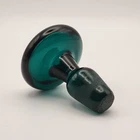 Blenko Blue Green Peacock? 49 Glass Decanter Stopper Only