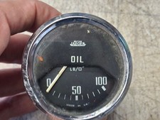 Vintage Triumph Tr4 Jaeger Vintage 100 Lbs Oil Pressure Gauge - Pl 230222