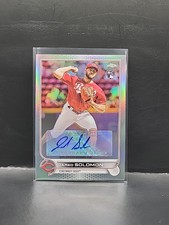 Jared Solomon 2022 Topps Chrome Update RC Rookie Auto #AC-JSN