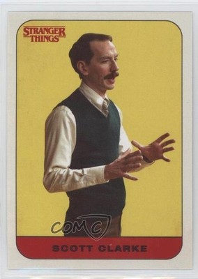 2018 Topps Stranger Things Character Stickers Scott Clarke #18 2o7