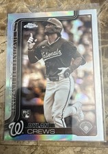 2025 Topps Chrome - Dylan Crews #146 Sepia Refractor (RC)