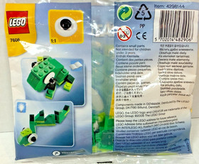 LEGO (7606) Creator: Green Frog Polybag - New Sealed Retired - Fast Ship