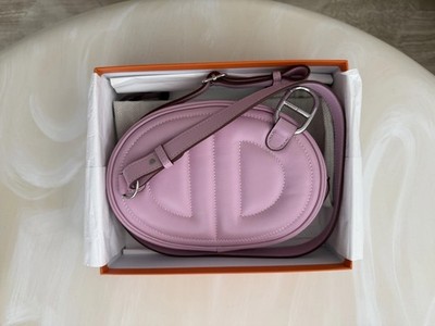 Hermes In The Loop Belt Bag In Mauve Color