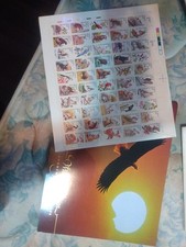 1987 Mint set of sealed commerotive wildlife america stamps with book