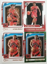 2024-25 Donruss Basketball Toronto Raptors Rookies J. Mogbo & J. Walter Rated RC