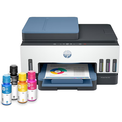 Brand New HP Smart Tank 7602 All-in-One Wireless Color Multifunction Printer