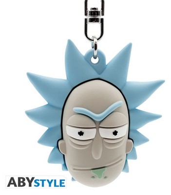 Rick E Morty - Schlüsselanhänger Rick Sanchez Cartoon - AbyStyle