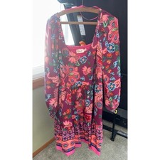 Eliza J floral long sleeve dress size 12