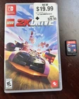 LEGO 2K Drive Standard Edition - Nintendo Switch Tested Works NO RESERVE