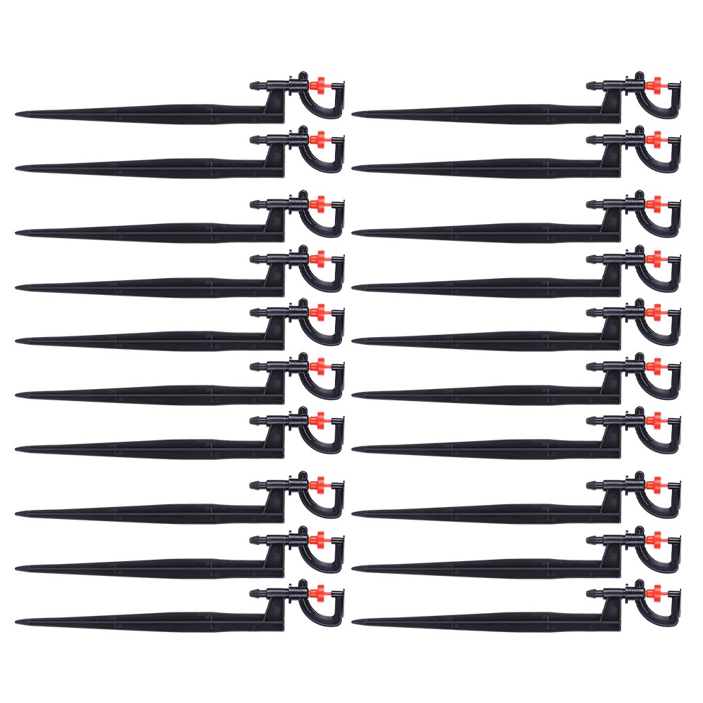 20pcs GType 360° Rotation Sprinkler Watering Spray Nozzle Accessory For Gar BAJ