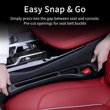 Car Seat Gap Filler, Seat Side Gap Filler Organizer with Phone Holder, Univer...