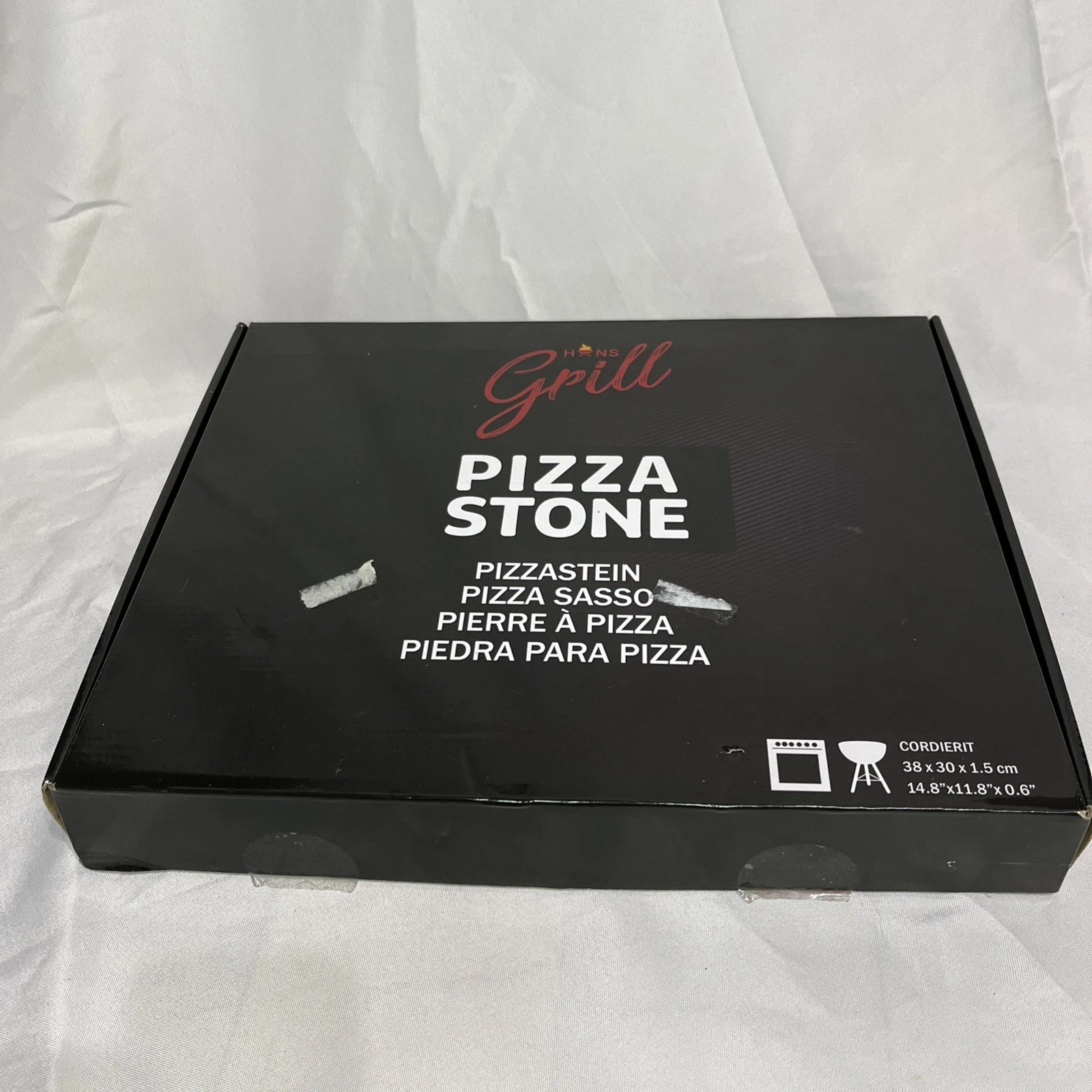Hans Grill Pizza Stone, Rectangular XL Pizza Stone For Oven Baking /BBQ Grilling
Opens in a new wind