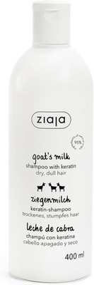 Ziaja Ziegenmilch Conditioning Shampoo mit Keratin für trockenes stumpfes Haar 400ml