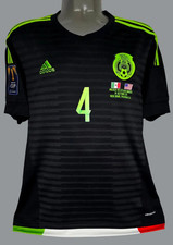 ADIDAS MEXICO CONCACAF CUP 2015 MARQUEZ M ORIGINAL SOCCER FOOTBALL JERSEY SHIRT