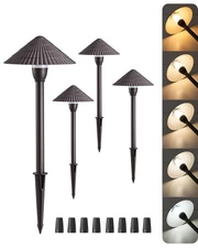 5CCT Low Voltage Pathway Lights Wired, 2700K/3000K/3500K/4000K/5000K LED Land...