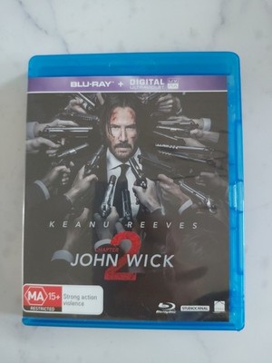 JOHN WICK CHAPTER 2 Blu-ray RB AS NEW