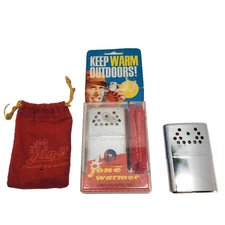 NOS Vintage Jon-E Hand Warmer Reusable Flameless Orbex Inc. Made in USA
