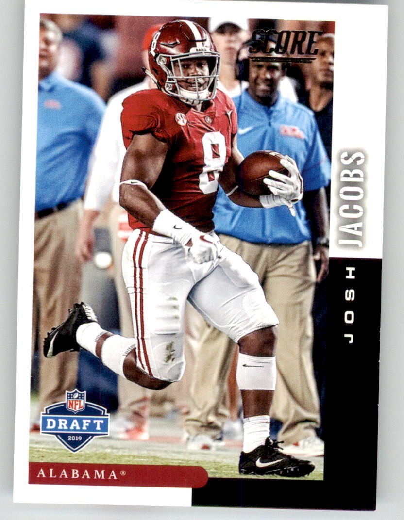 2019 Panini Score Draft Josh Jacobs #7