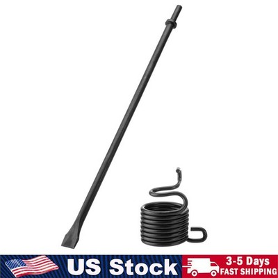 18'' Pneumatic Chisel Long Air Hammer Bit with Spring For Concrete, Tile, Metal