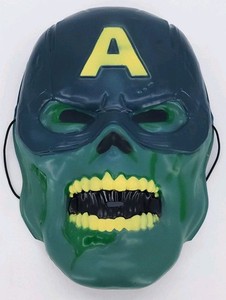 Captain America What If? Zombie Mask Only - Mens - Standard - Rubies