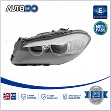 HEADLIGHT PASSENGER LEFT SIDE XENON BMW 5 Series F10 F11 2010-2013 SALOON ESTATE