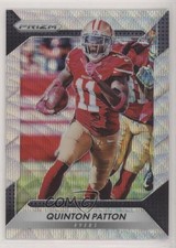 2016 Panini Prizm Blue Wave Prizm 123/149 Quinton Patton #163 1mo2