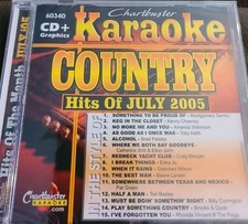 Chartbuster Karaoke Country 2005 CB60340 CDG Gentry Chesney Keith