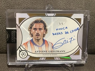 🔥Antoine Griezmann 2025 Topps Dynasty UEFA Gold Auto 1/1