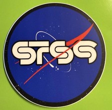 STS9 - Interplanetary Escape Vehicle NASA - 3" vinyl Bumper sticker, Matte