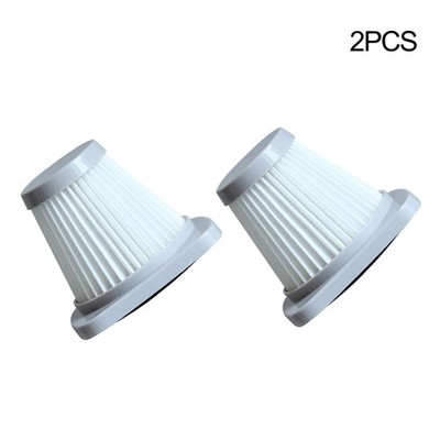 2 Stück waschbarer Ersatzfilter für Dexp M-800 Staubsauger Teile weiß