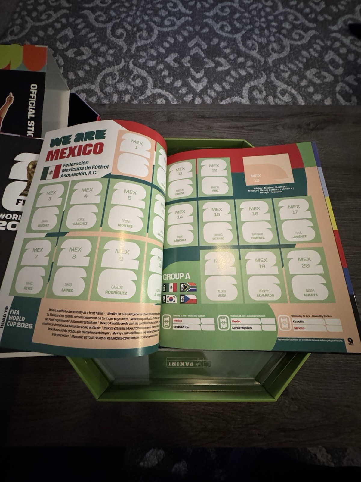 FIFA World Cup 2026 HardCover Album and Stadium Sticker Organizer (NO ...