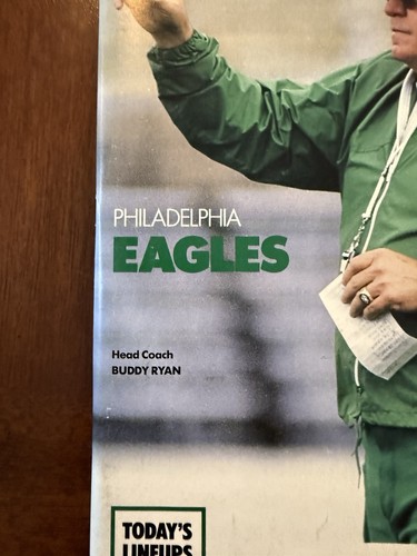 9/14/1986 GameDay Program Chicago Bears vs Philadelphia Eagles Buddy Ryan Payton - Photo 4/6