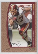 2009 Topps Unique Bronze Select 19/99 Chris Cooley #17 0l1