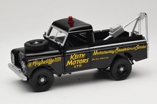 4411 Land Rover Series III Recovery Vehicle Black Universal Hobbies 1:18