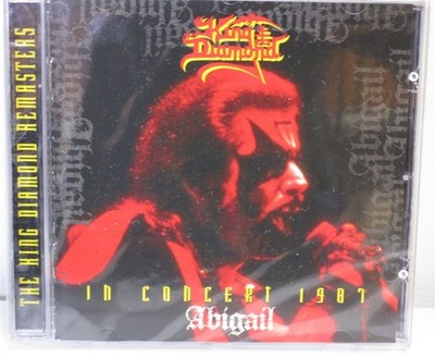 CD In Concert 1987 Abigail by King Diamond NEW SEALED