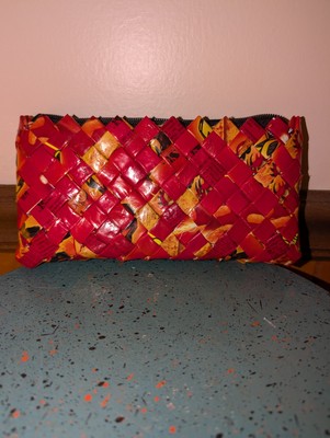 Nahui Ollin Candy Wrapper Clutch Handbag
