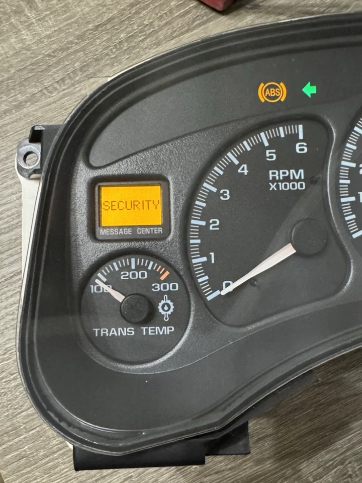 99-02 SILVERADO SIERRA TAHOE YUKON TABLERO SUBURBANO CUADRO DE INSTRUMENTOS 301k Foto 2 de 4