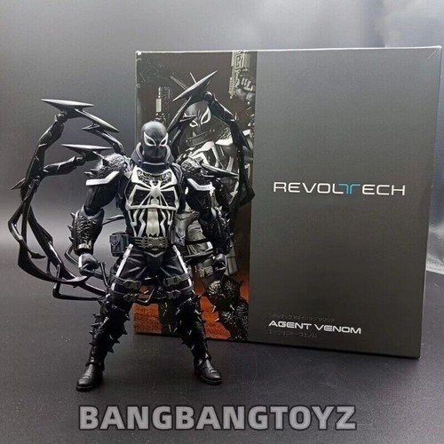 2024 Amazing Yamaguchi Marvel 1/12 Agent Venom & Agent Anti-Venom Action Figure - Picture 3 of 8