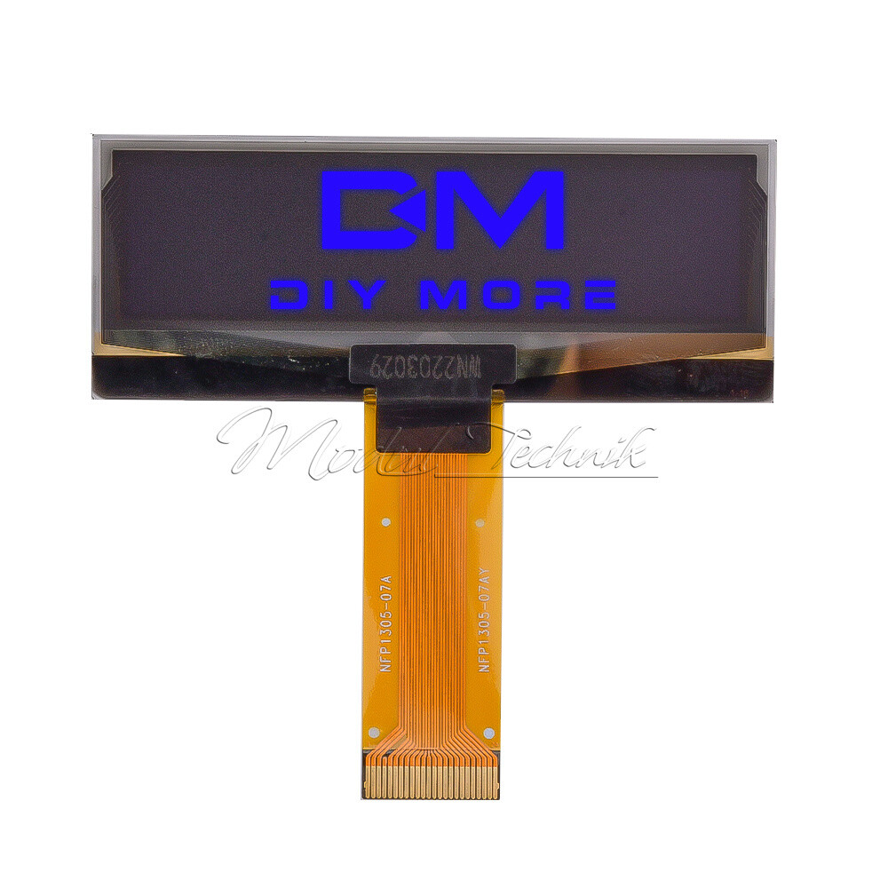 2.23 inch 24 Pin OLED Display 12832 LCD Screen SSD1305 Drive IC 