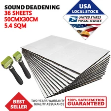 20"x12" 7mm Closed Cell Foam Car Auto Sound Deadener Insulation NoiseProofing