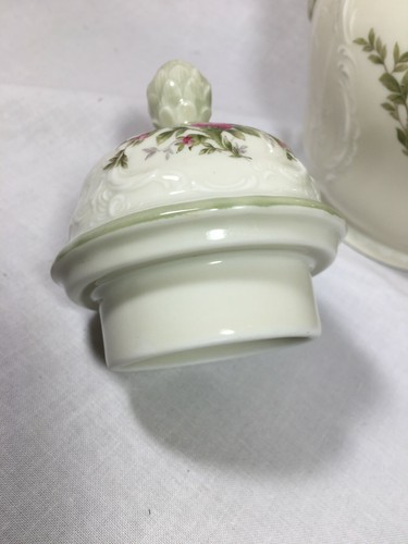 Rosenthal Sanssouci 'Rosen 10' 7-Cup COFFEE/CHOCOLATE POT w/Celadon Green Trim - Picture 6 of 7