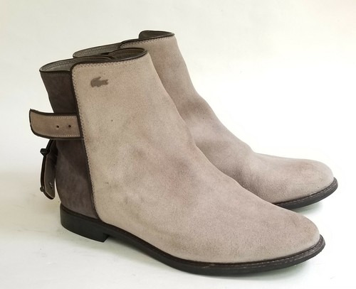 lacoste booties