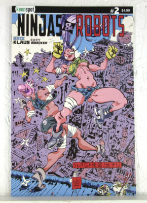 NINJAS & ROBOTS #2 * Keenspot Comics * 2021 - Cover A - and