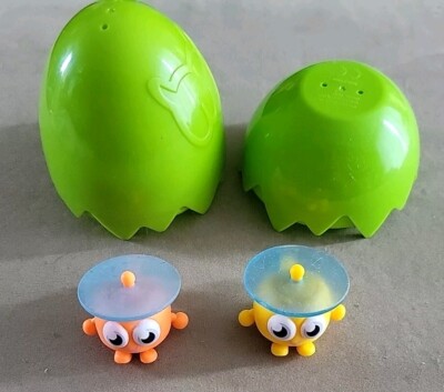 Moshi Monsters ~ Easter Surprise Egg & 2 Wurley Figuren ~ Yellow & Sonic Orange