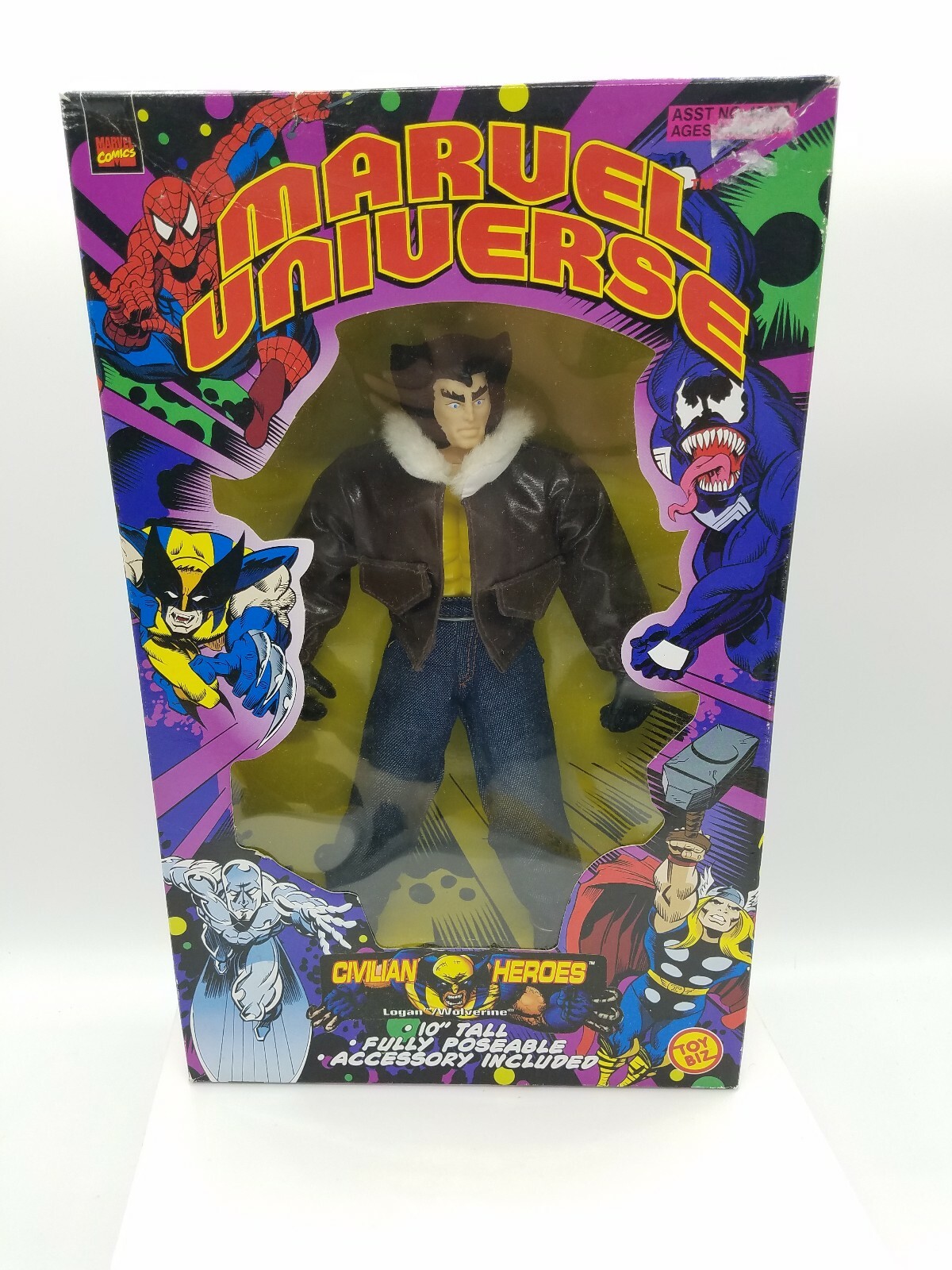 marvel universe wolverine action figure