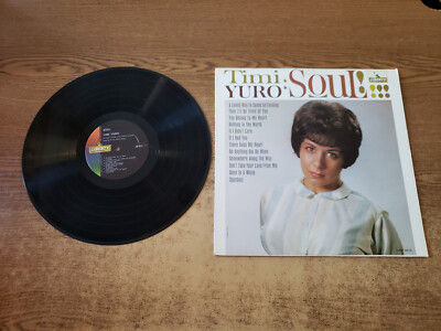 1960s MINT-EXC Timi Yuro   Soul! 3212 LP33