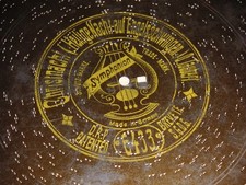 Notte di Natale Notte Santa su Altalene Angeliche Symphonion Pl. Disco 34,5 cm 13 5/8"